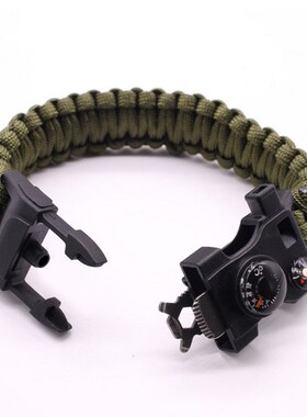 15 In 1 Paracord Survival Bracelet Multi-Function Military E