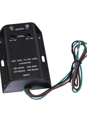Car Audio RCA Speaker Converter Adapter High To Low Level Ou