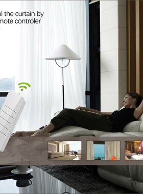 Wifi Smart Electric Curtain Motor+Dooya 433MHZ DC2700 Remote