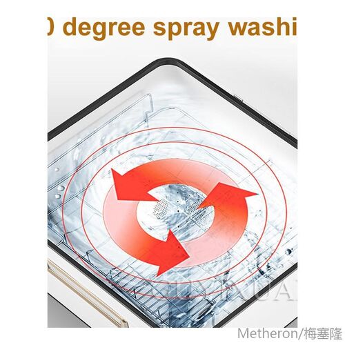 Automatic Dishwasher Small Household Commercial Desktop Free - 图3