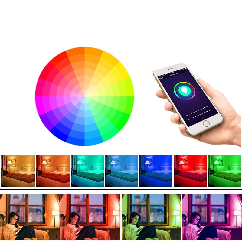 WiFi Smart LED Bulb LED Light bulb E27 E14 LED Bulb GU5.3 G - 图3