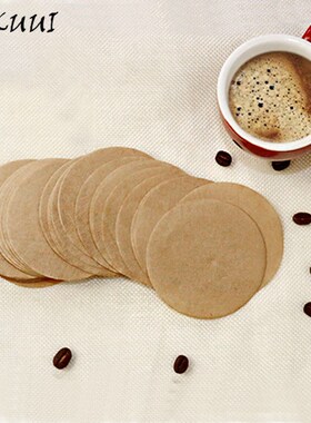 100pcs Japan Original Round Coffee Filter Paper Moka Pot Cof