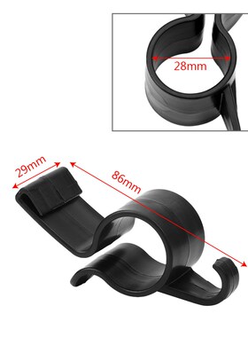 2pcs Car Rear Trunk Mounting Bracket Umbrella Holder for Mer
