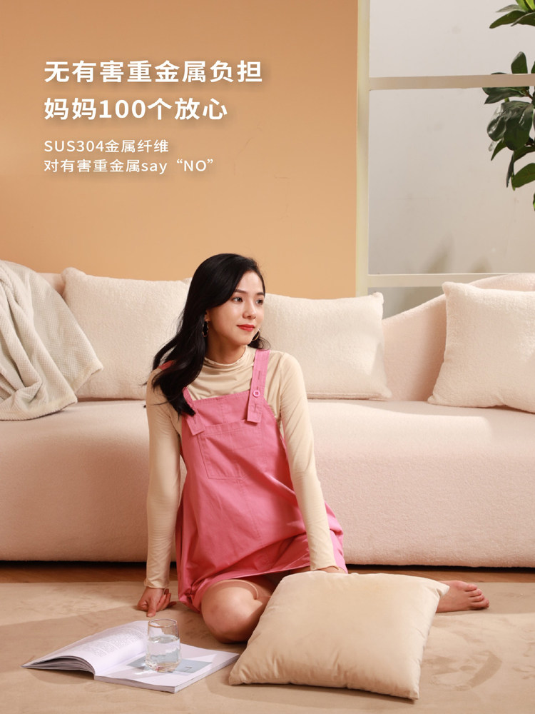 日本防辐射服连衣裙怀孕期内穿围裙 sendanami母婴防辐射裙