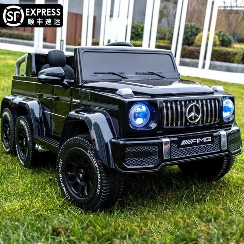 奔驰大g可坐大人高端婴儿童电动车四轮宝宝男女小孩双人遥控汽车,淘宝优惠券,粉丝福利购,淘宝优惠卷