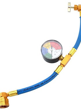 R134A refrigerant air conditioning inflatable hose with Gaug
