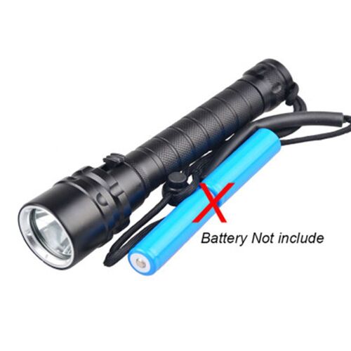 1000 LM T6 LED Glare Waterproof Fill Light Scuba Diving Flas - 图1