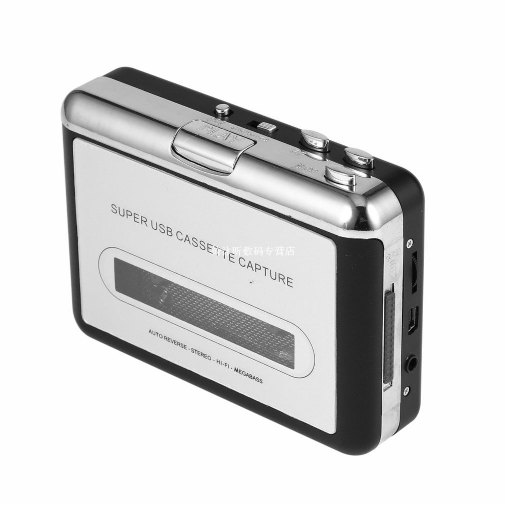 1set Portable USB Cassette Player Capture Cassette Recorder-图2