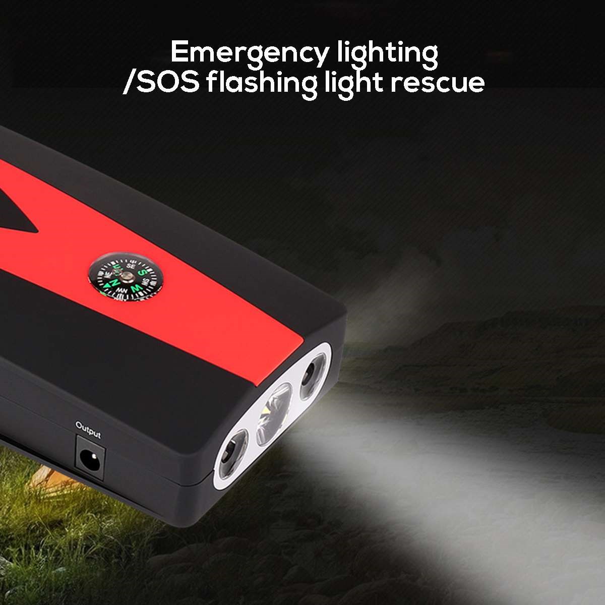 99900 mAh Car Jump Starter Power Bank Jumpstarter Auto Bust-图1