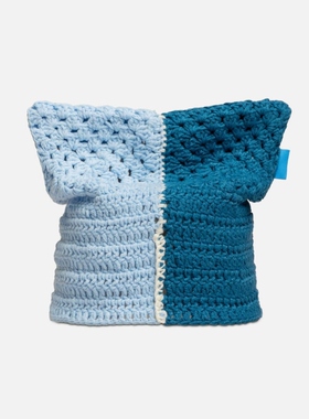 贾斯汀比伯同款Arkyve Skyline Crochet Cat Hat 针织帽HBX