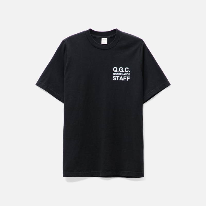 QUIET GOLF Q.G.C. STAFF T-SHIRT 短袖T恤男HBX - 图0