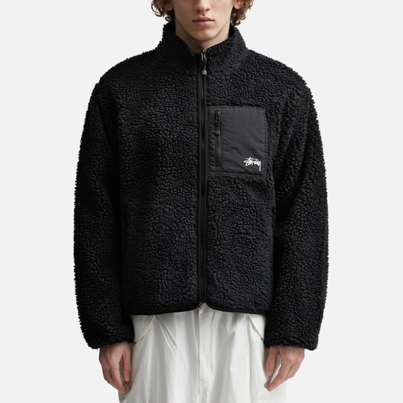 Stussy 斯图西 Sherpa Reversible Jacket 外套男HBX - 图3