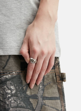 TwoJeys Skull Signet Ring 戒指HBX