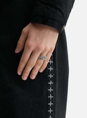 MIDNIGHTFACTORY Maltese-Cross Quadruplets Ring 戒指HBX