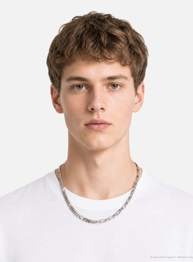 Justine Clenquet Vesper Silver Necklace 项链HBX