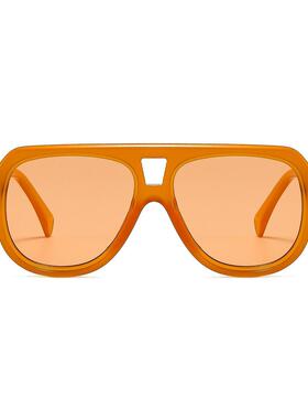 法国CapinKofin飞行员边框的男士潮流太阳镜德国设计师女士百搭修