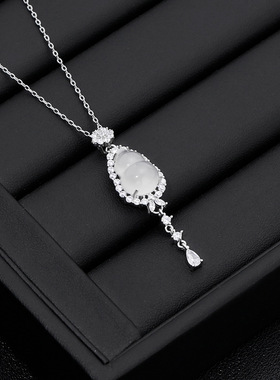 法国CapinKofin福禄相伴冰透玛瑙葫芦项链精致新中式轻奢锁骨链