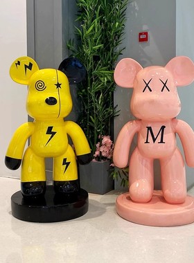 网红暴力熊大摆件装饰