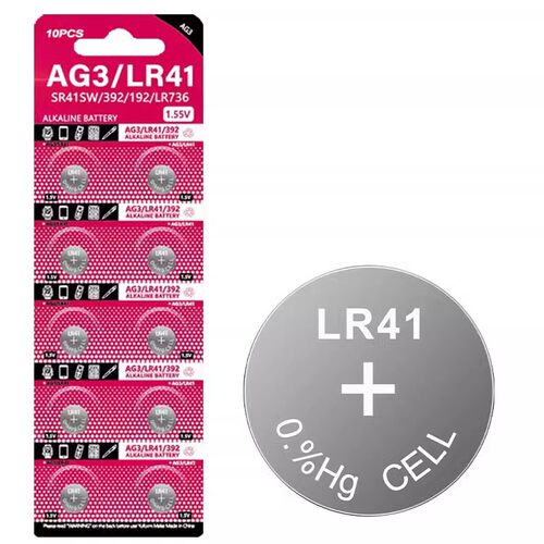 LR41/AG3 /LR44/AG13 LR1130/AG10纽扣碱性电池电子手表1.5V计算器玩具遥控器游标卡尺钮扣小电池 - 图3