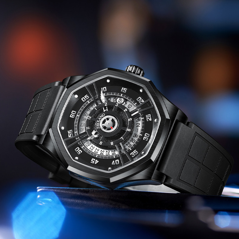 【明星同款】国表珍宝莱全男士手表 珍宝莱国产腕表