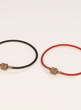 细款原厂钢丝配绳可穿黄金转运珠