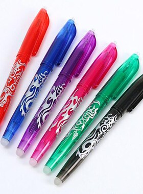8pcs/lot Colorful design erasable gel pens School stationery