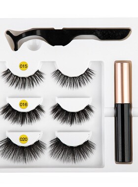 5 Magnet Mix Eyelashes Set Magnetic Liquid Eyeliner & Magnet