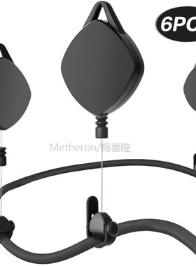 3/6pcs Silent VR Cable Management Pulley System for HTC Vive