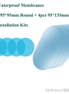 2/4/8pcs Car Side Rearview Mirror Waterproof Anti-Fog Film S