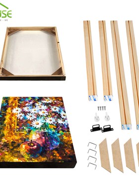 NEW Pine wood   Canvas Frame Bar Oil Painting DIY Stretcher