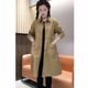 Chanzhihua ປົກກະຕິ Polo ກາງ-ຍາວ windbreaker ອັງກິດ