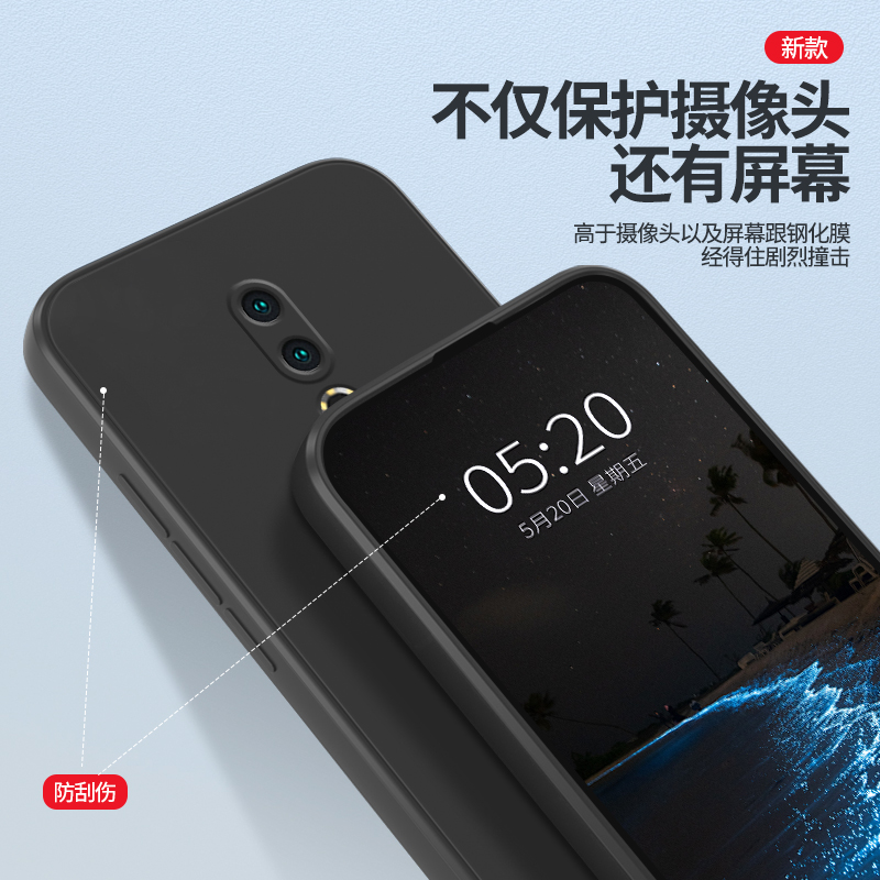 适用魅族16th手机壳meizu16s新款mz16spro液态硅胶16t保护套16xs软壳pro男女spor小众创意魅族十六简约软外壳-图3