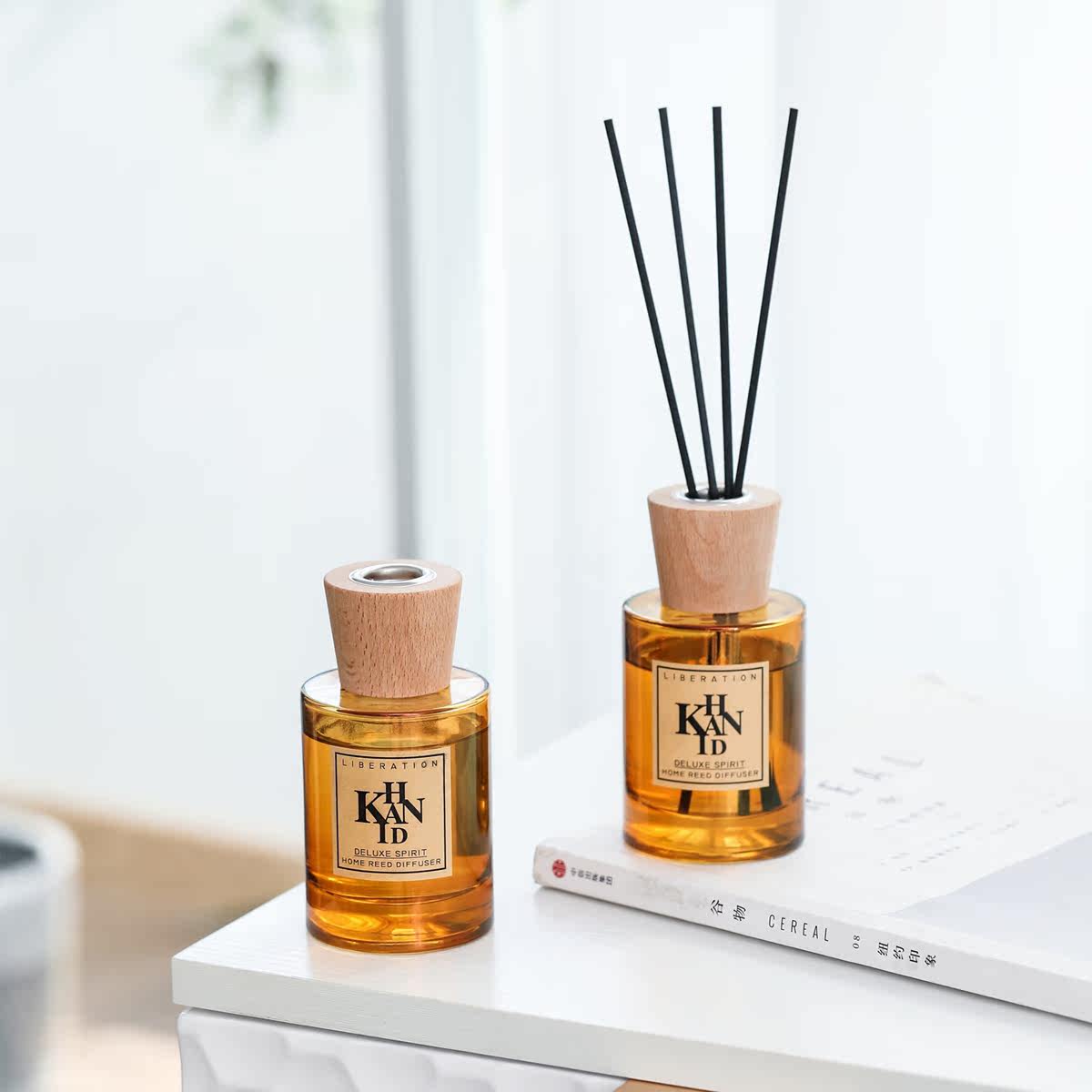 khanid室内香薰摆件藤条扩房间香水 khanid香熏香料