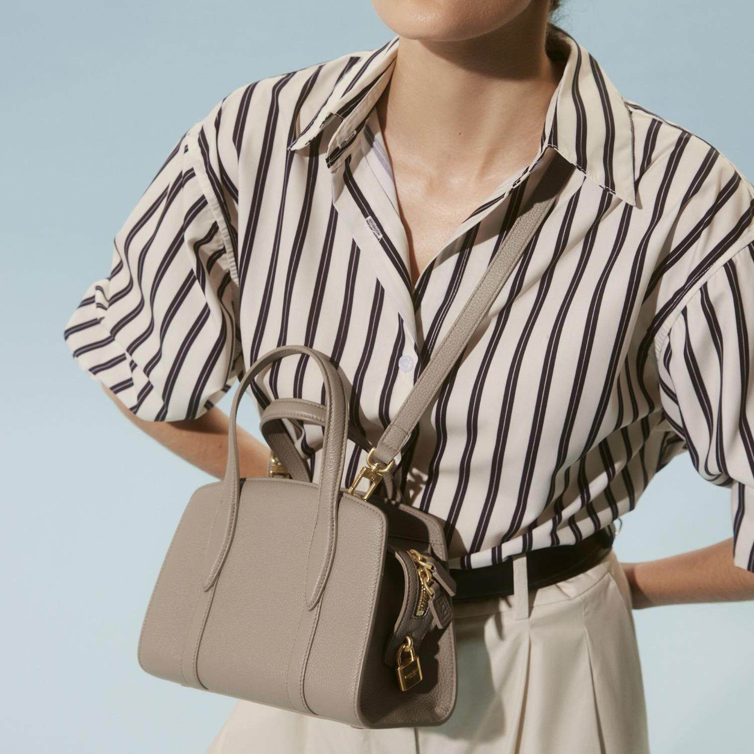 Parisa Wang嘉柏丽Gabrielle系列21小号手提包通勤精致小包,淘宝优惠券,粉丝福利购,淘宝优惠卷