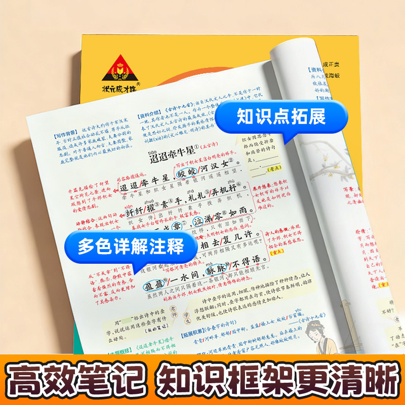 状元笔记六年级下册语文人教版2026新版小学数学英语随堂笔记学霸笔记三四五六年级下册译林苏教剑桥joinin版小学教辅语文课堂笔记,淘宝优惠券,粉丝福利购,淘宝优惠卷