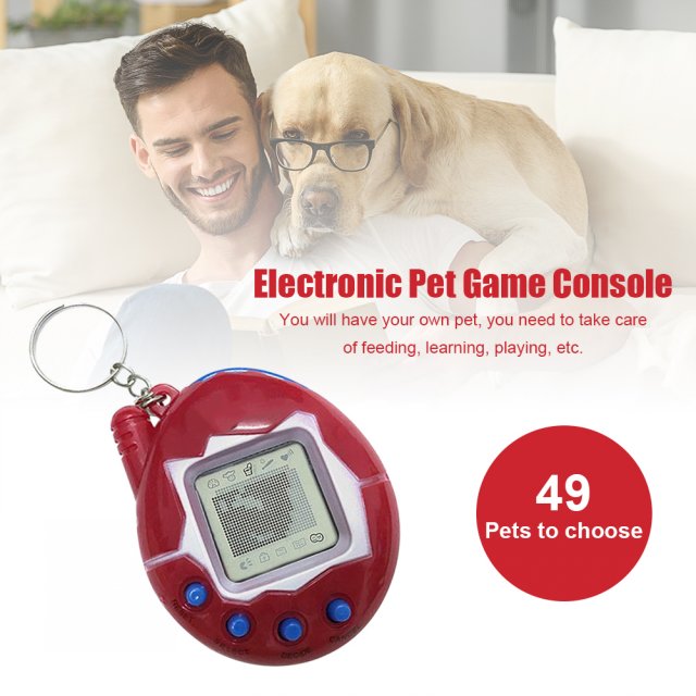 49 Pets Electronic Pet Game Console Vintage 90S Nostalgic Vi - 图2