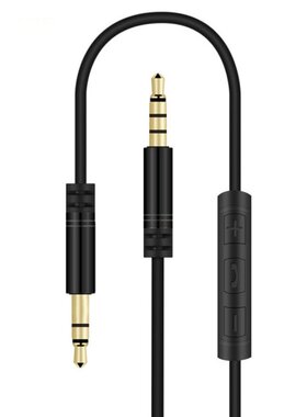 AUX Cable Jack For Car Computer Headphone Remote Control 3.5