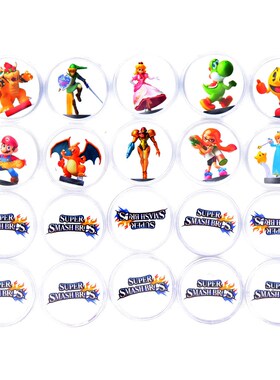 20Pcs Super Smash Bros NFC Games Card Of Amiibo For Switch