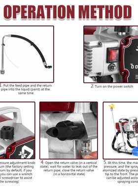 20Mpa High-pressure Airless Spraying Machine Professional Ai