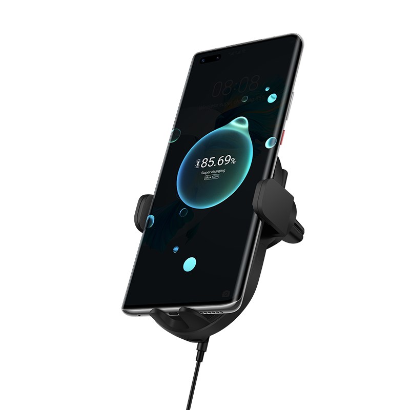 CK030 HUAWEI SuperCharge Wireless Car Charger 50W Qi Standa - 图1