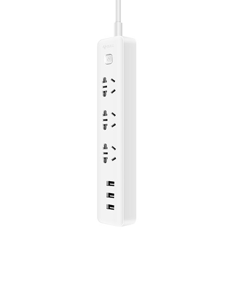 small white USB socket GN-B403U - 图2