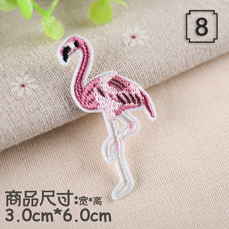 Cartoon Animal Embroidery Patches for Clothes Iron on Cloth-图3
