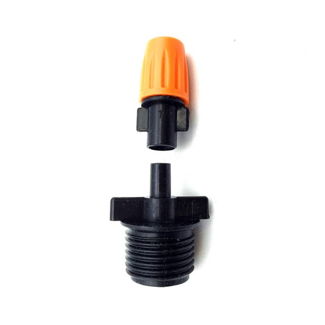 40 Pcs Mist Nozzle Spray Adjustable Closable Garden Lawn Irr - 图2