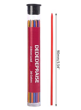 36 Colors 2.0mm Mechanical Pencil Writing Drawing Pencils Re