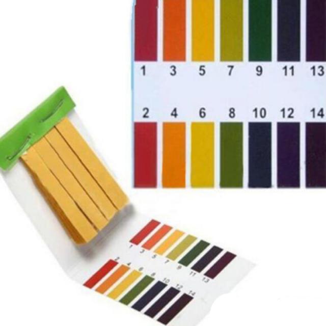 1set 80 Strips! Professional 1-14 pH litmus paper ph test st - 图1