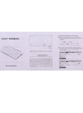 Thailand English Thai 78 Keys Wireless Bluetooth Keyboard fo