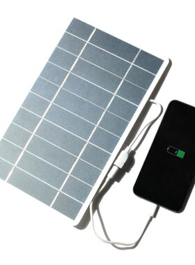 Outdoor 8W 5V Portable Solar Charger Panel Climbing Fast Cha