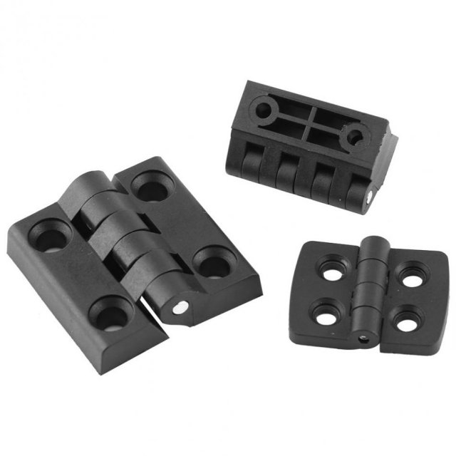 10pcs Nylon Hinges Black For 2020,3030,4040,4545 Aluminum Pr - 图2