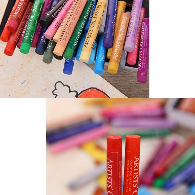 48 Colors Oil Pastel for Artist Student Graffiti Soft Pastel - 图2