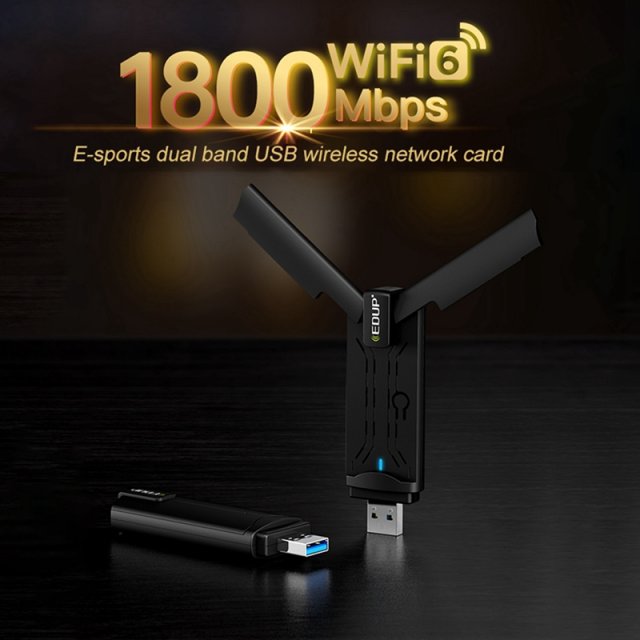 1800Mbps Wireless WIFI Adapter Antenna USB3.0 Dual Band 802. - 图1